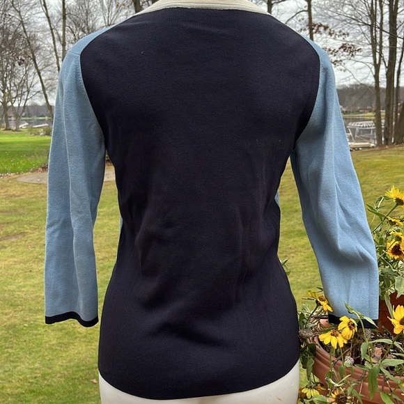 Villager color block sweater S-M - Picture 3 of 6